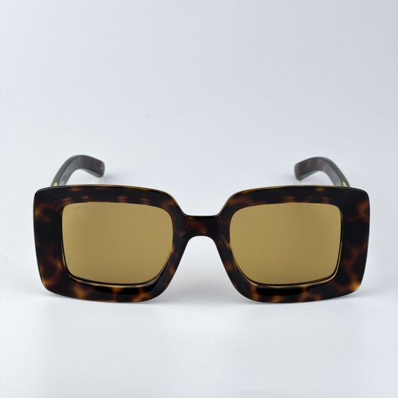 Gucci GG1718S 002BRAND NEW Sunglasses Havana Brown Women Square